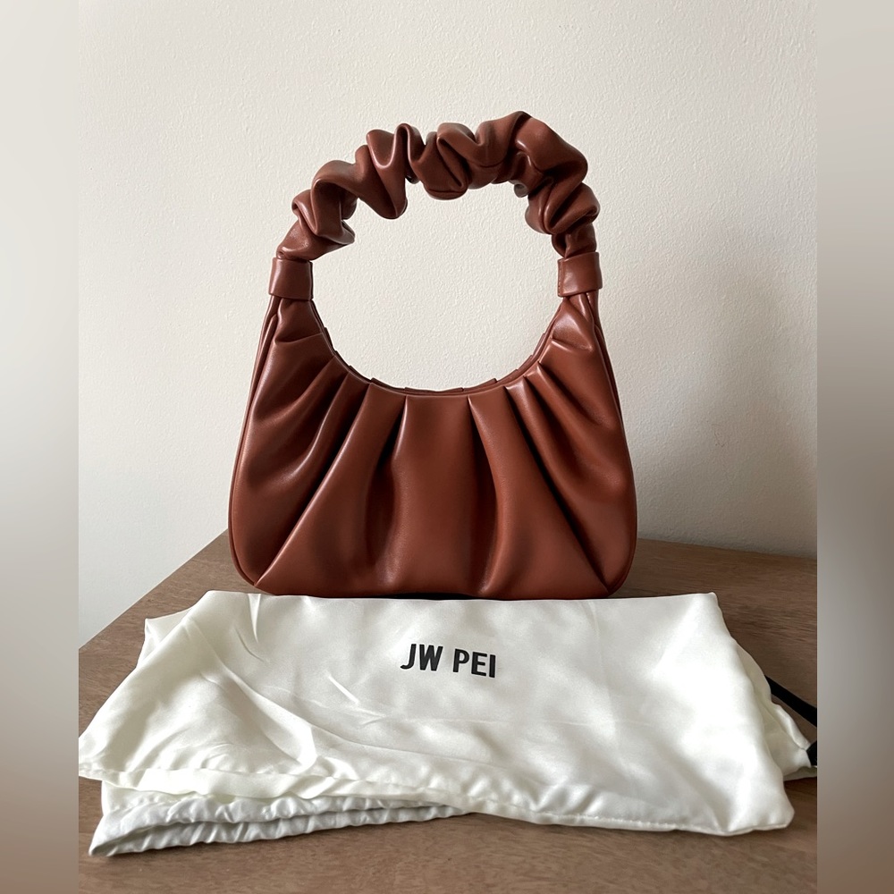 JW Pei Vegan Leather Gabbi Handbag in Brown